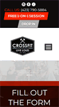 Mobile Screenshot of crossfitliveloud.com